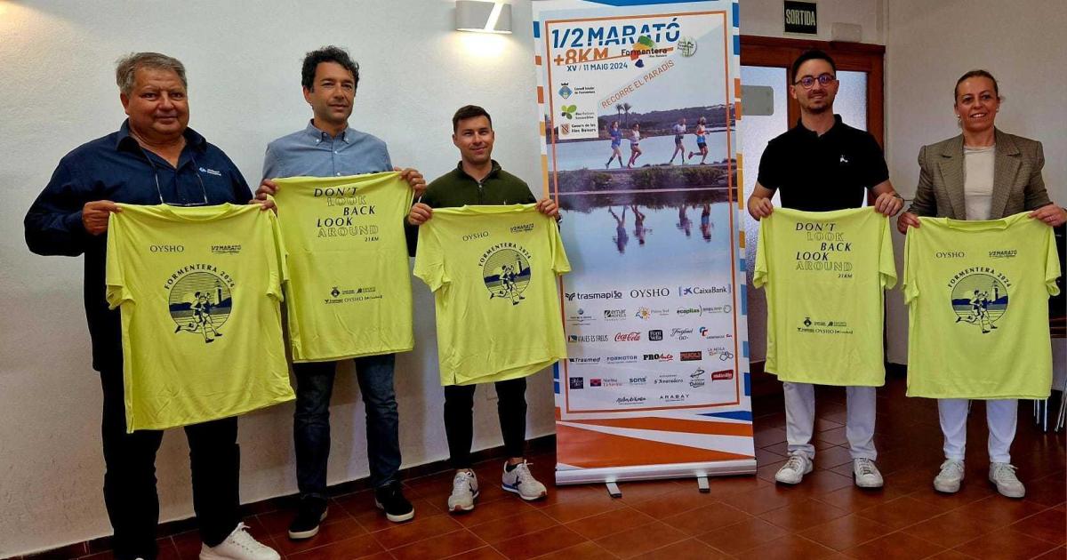 La XV Mitja Marató convierte Formentera en la isla del deporte con la participación de 3.000 corredores