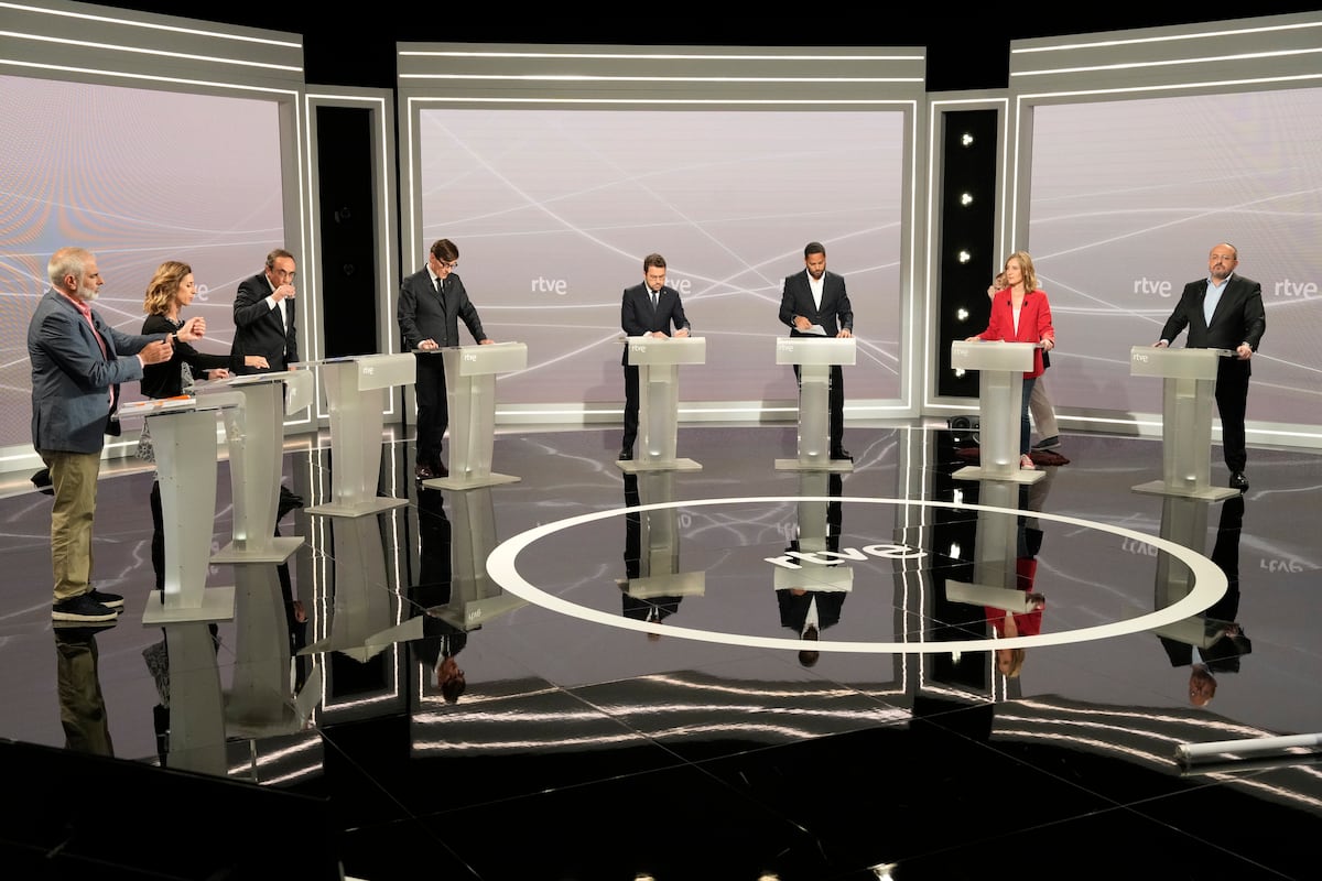 Jornada política del 6 de mayo de 2024 | Aragonès avisa a Illa durante el debate electoral: “Si fuera por las encuestas, Feijóo sería presidente”