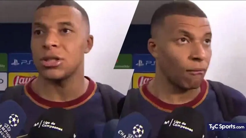 (VIDEO) La reacción de Mbappé cuando le preguntaron si va a hinchar ahora por Real Madrid – TyC Sports
