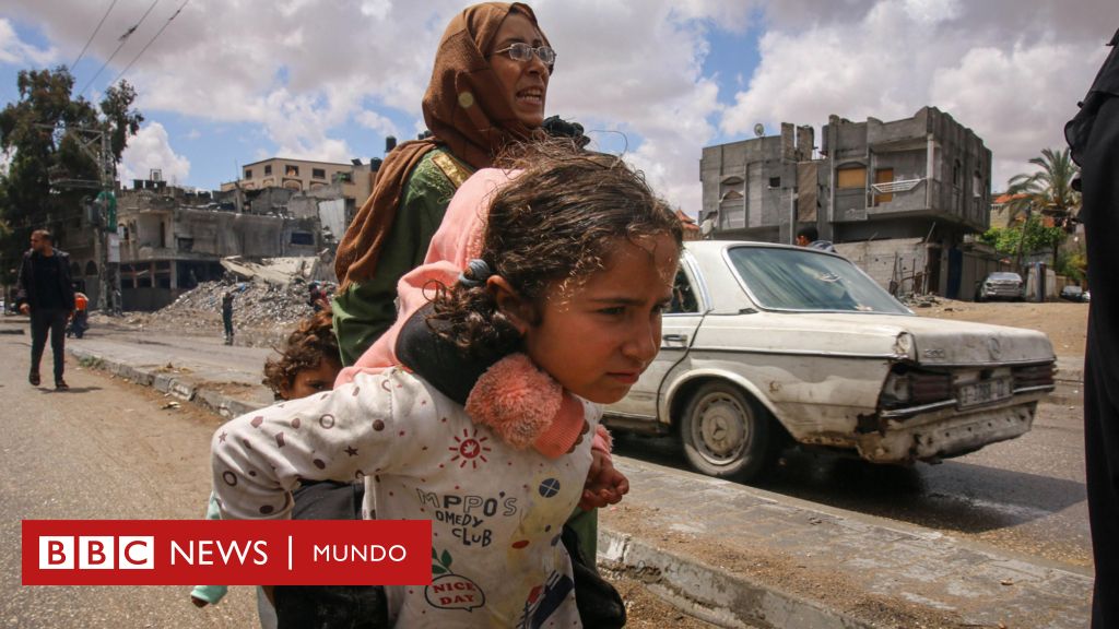 Guerra en Gaza | “Mis hijos se aferran a mí mientras los perros desentierran cadáveres”: las aterradoras escenas que viven los palestinos en Rafah – BBC News Mundo