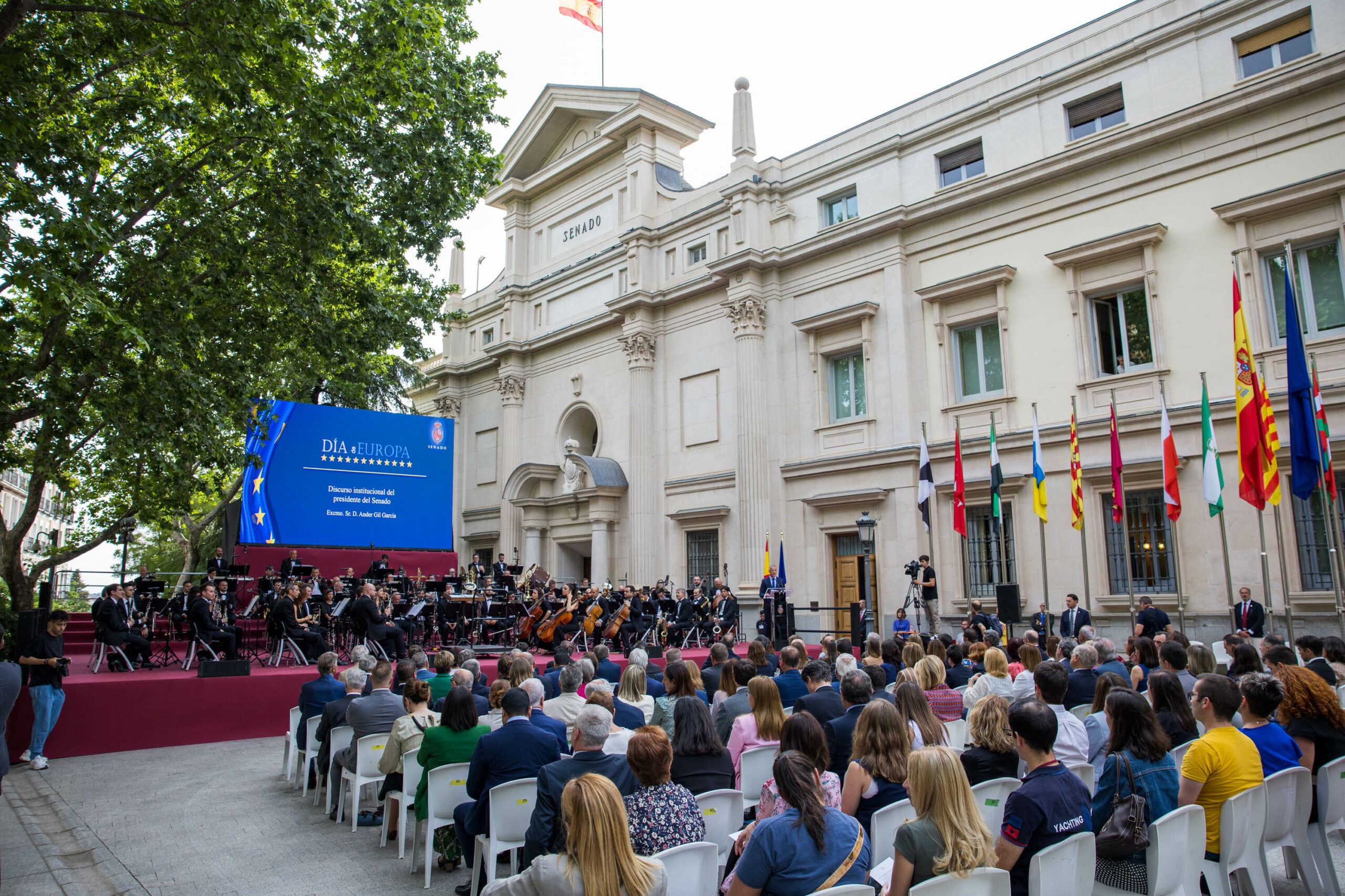 Madrid celebra el Día de Europa con conciertos, películas y espectáculos de luces gratuitos