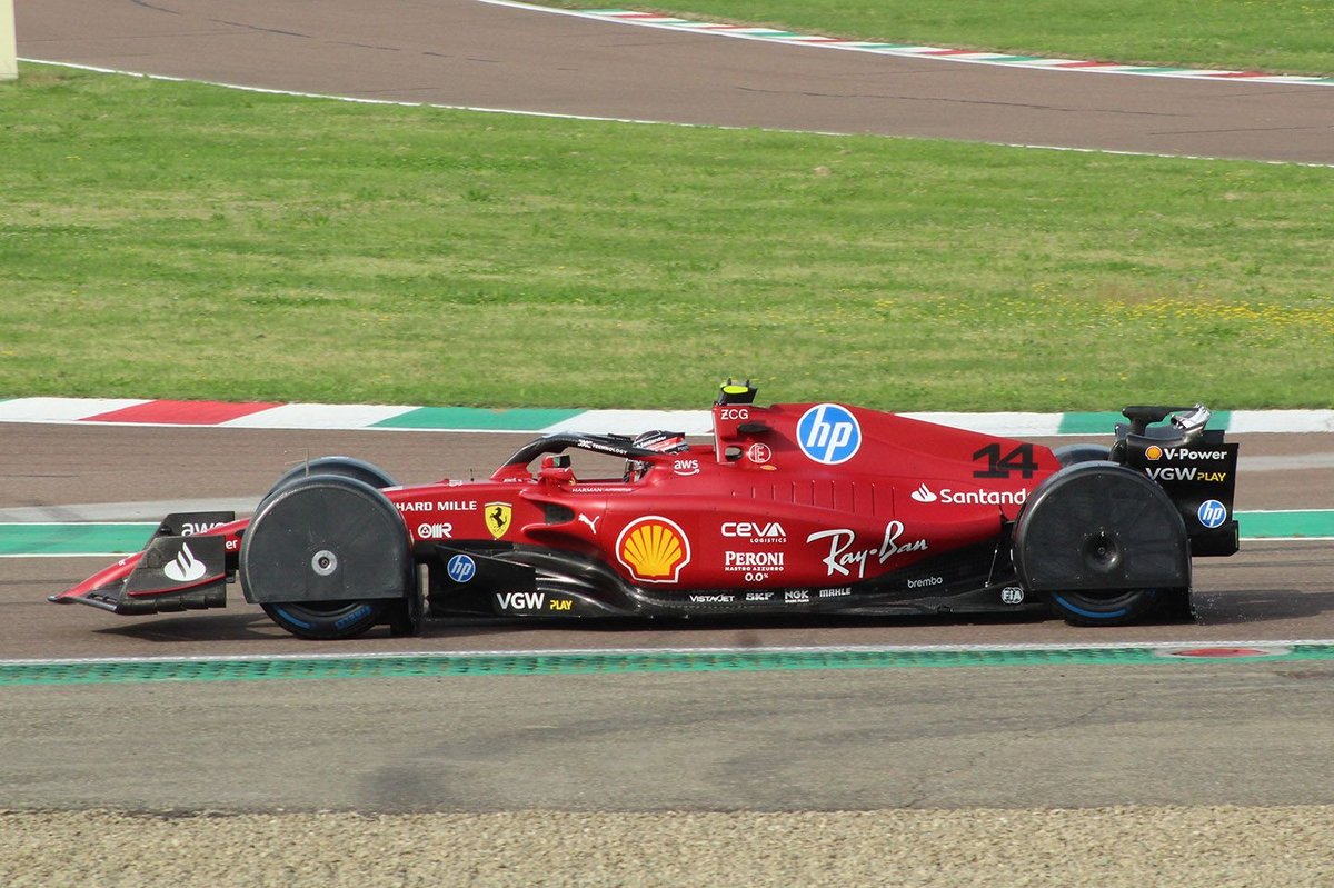 Ferrari prueba un nuevo sistema anti-spray para la F1 en Fiorano