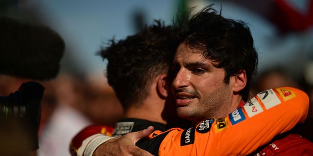 Carlos Sainz ensalza la figura de Lando Norris dentro de la F1: “Es un ganador de carreras”