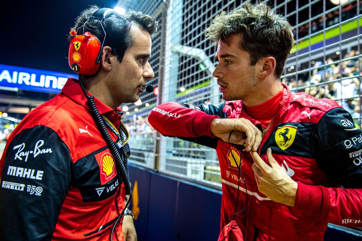 Ferrari F1 anuncia que el ingeniero español de Leclerc dejará su cargo