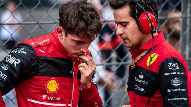 Ferrari sustituye a Xavi Marcos, el ingeniero de pista de Leclerc