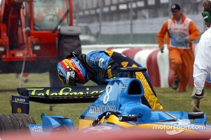 Alonso explica el sistema automático que tenía Renault para las salidas