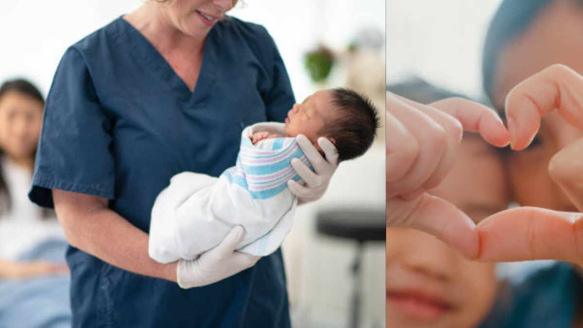 La conmovedora historia de la enfermera que adoptó a un bebé abandonado en un hospital: