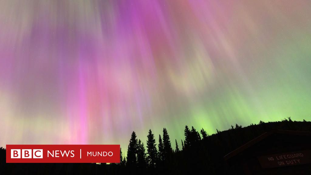 La poderosa tormenta solar que provocó un raro espectáculo de la aurora boreal – BBC News Mundo