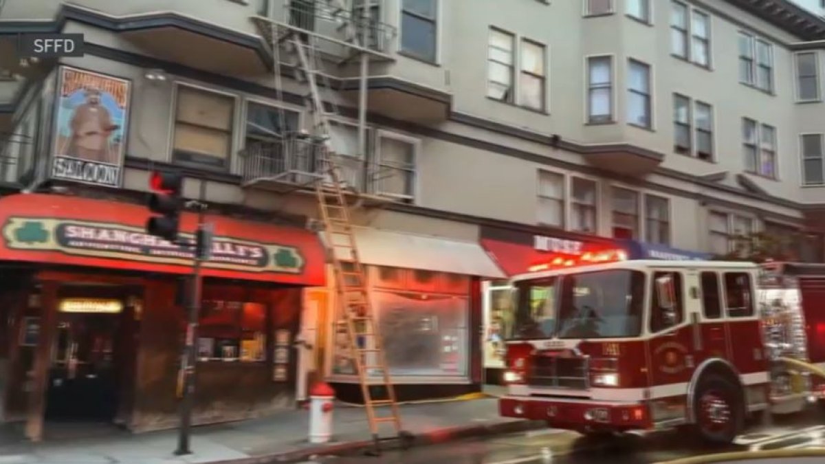 Una persona herida tras incendio en Hotel de San Francisco