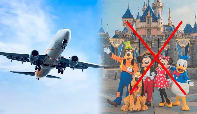 La polémica razón por la que aviones no pueden volar sobre parques de Disneyland